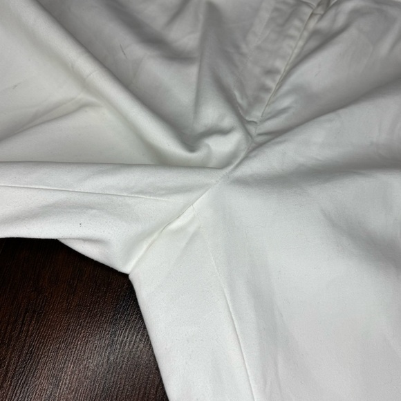 Ann Taylor LOFT White Cream Cropped Pants 8 GuC - Picture 4 of 10